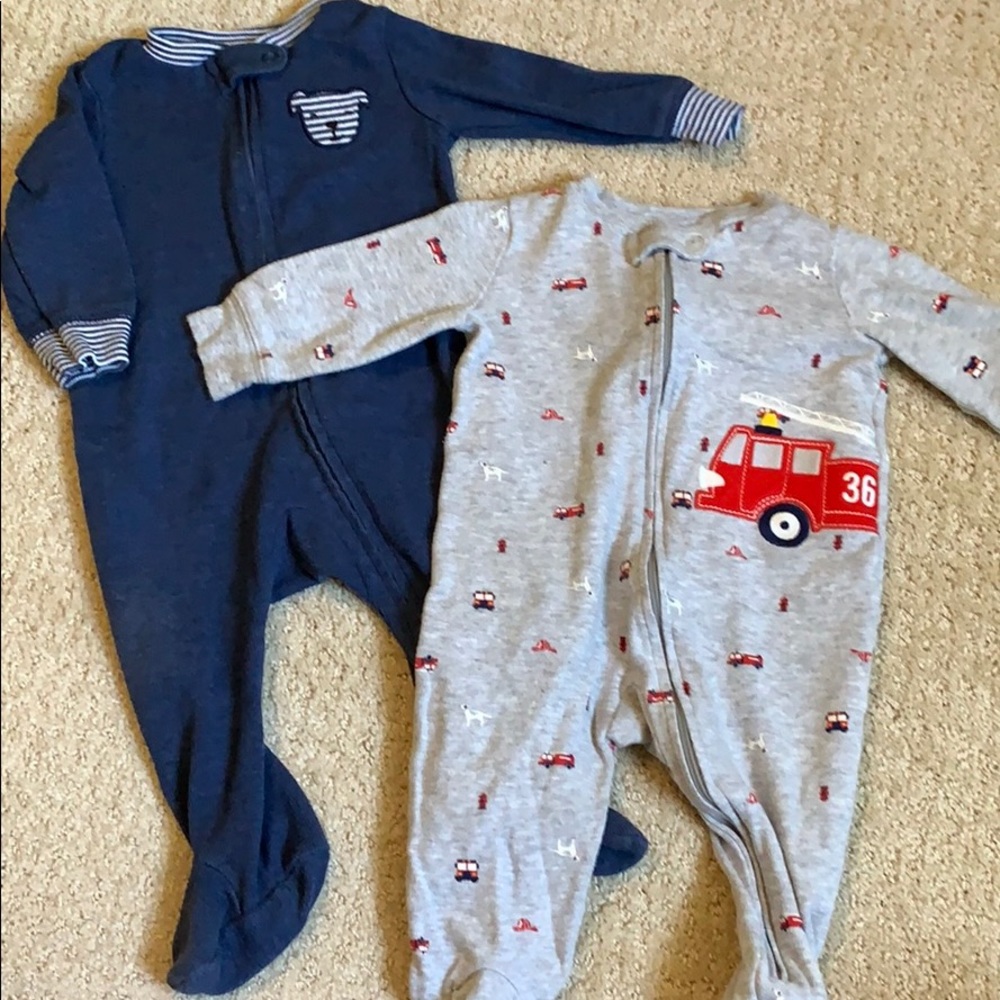 Lightweight footie pajamas